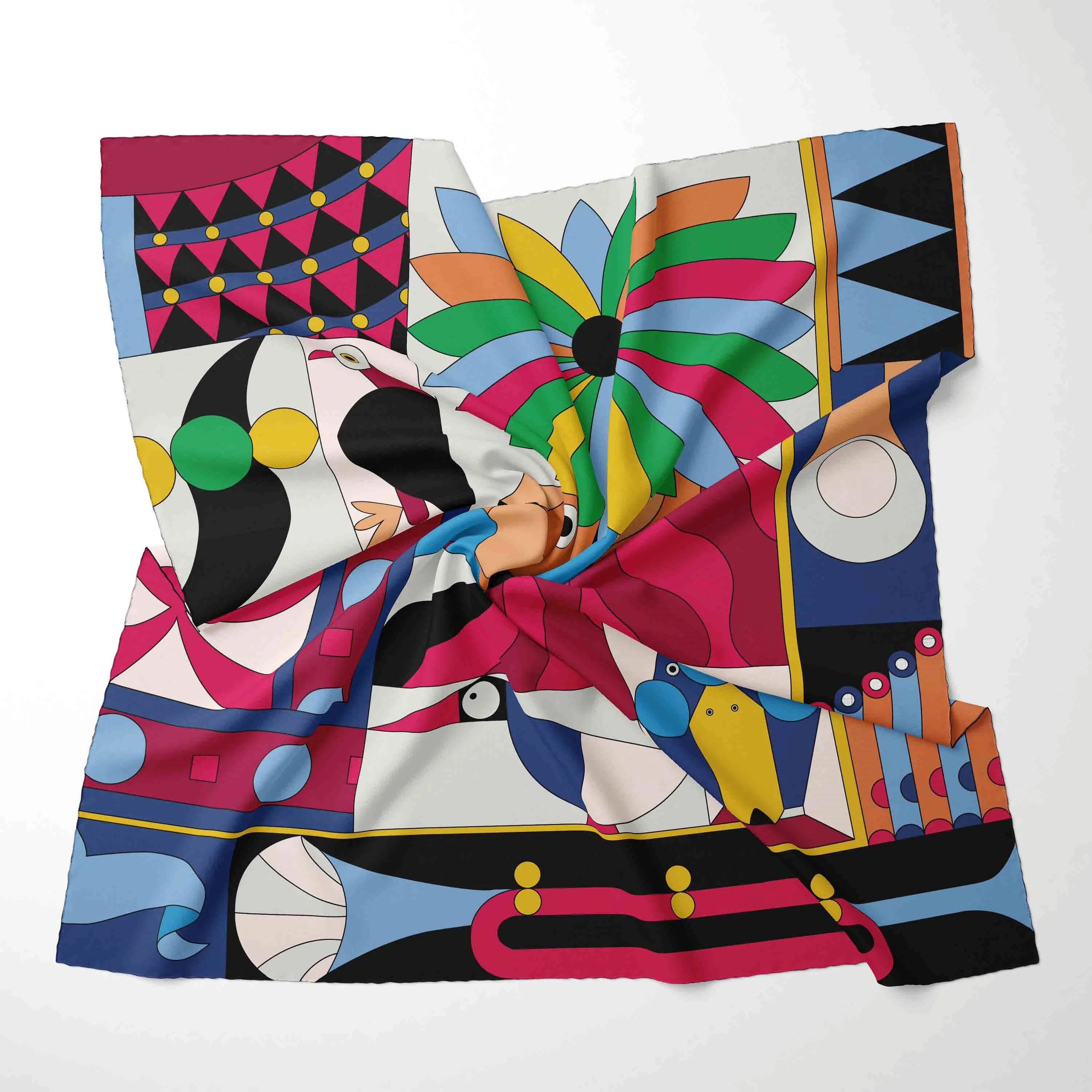 Silk Headband Scarves