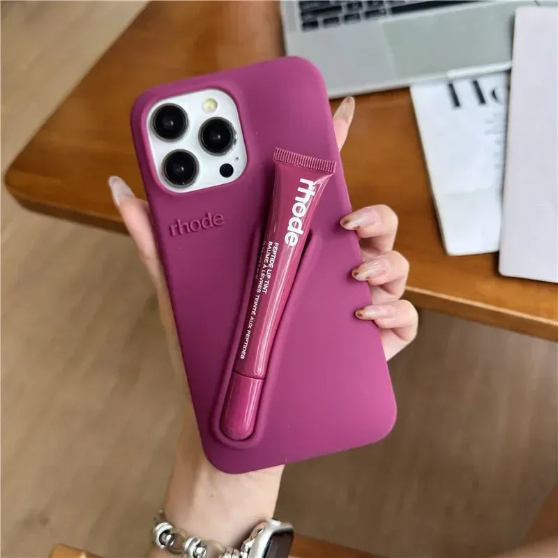Rhode Lip Gloss Holder Phone Case