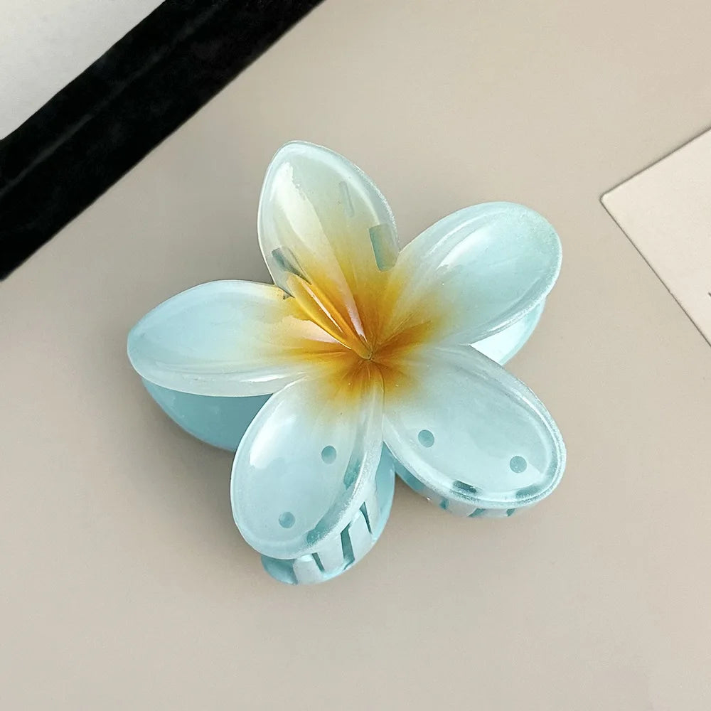 Tropical Flower Hair Claw Clip