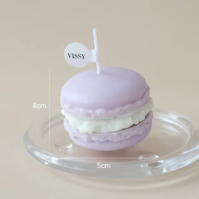 Scented Candle Macaroon